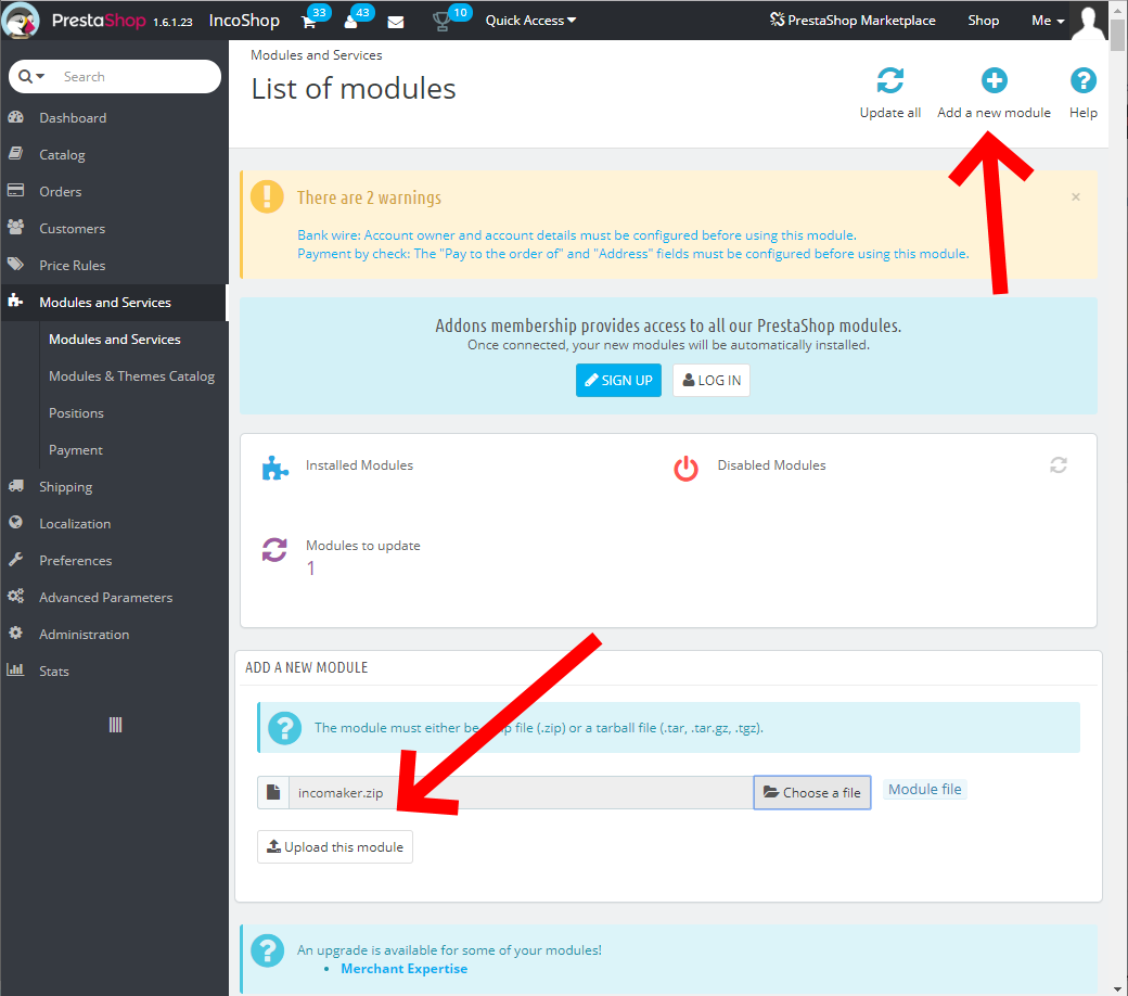 Prestashop Moduly Prestashop Moduly